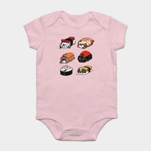 Sushi Shih Tzu Baby Bodysuit